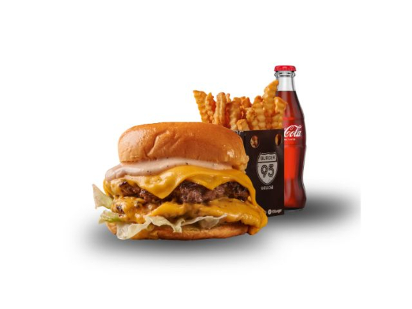 كلاسيك برجر كومبو - دبل