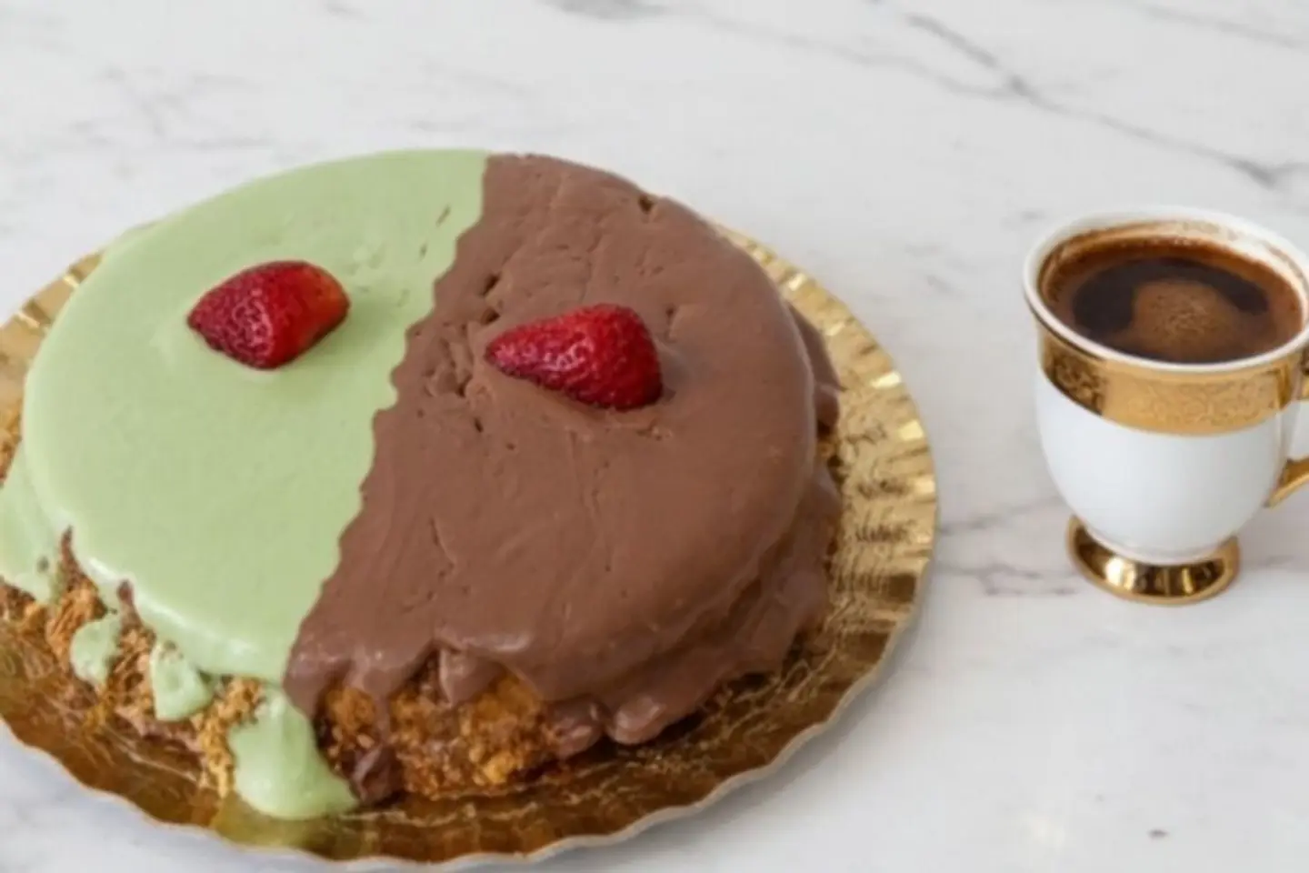 Nutella And Pistachio Kunafah - Small