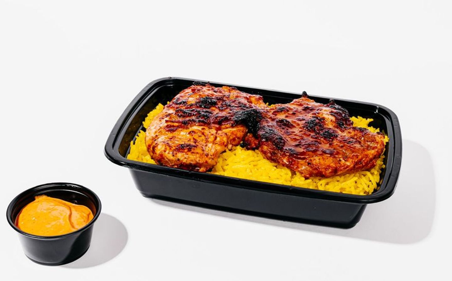 مسحب مشوي - نص حبة دجاج