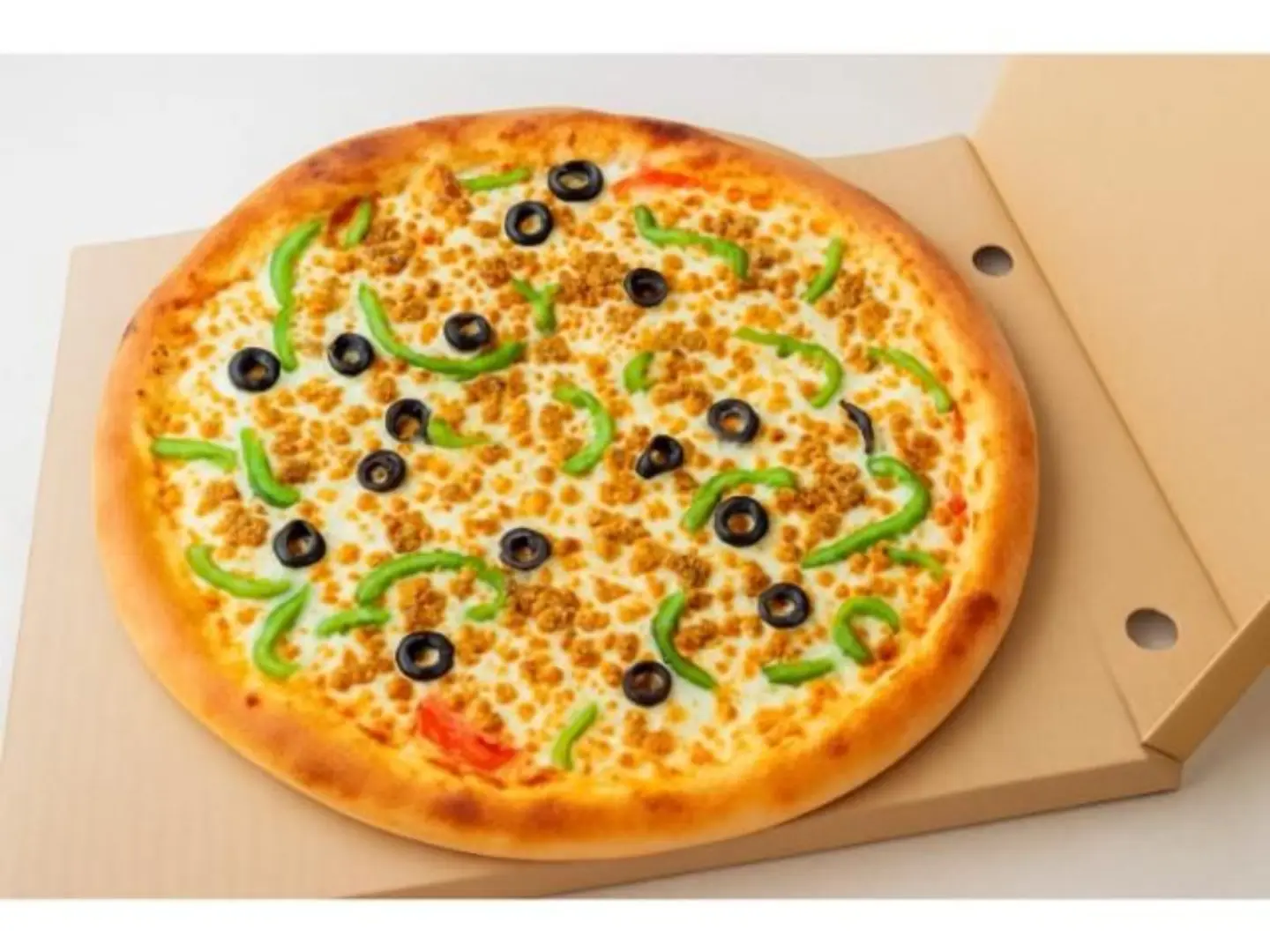 Ground Beef Pizza - Medium