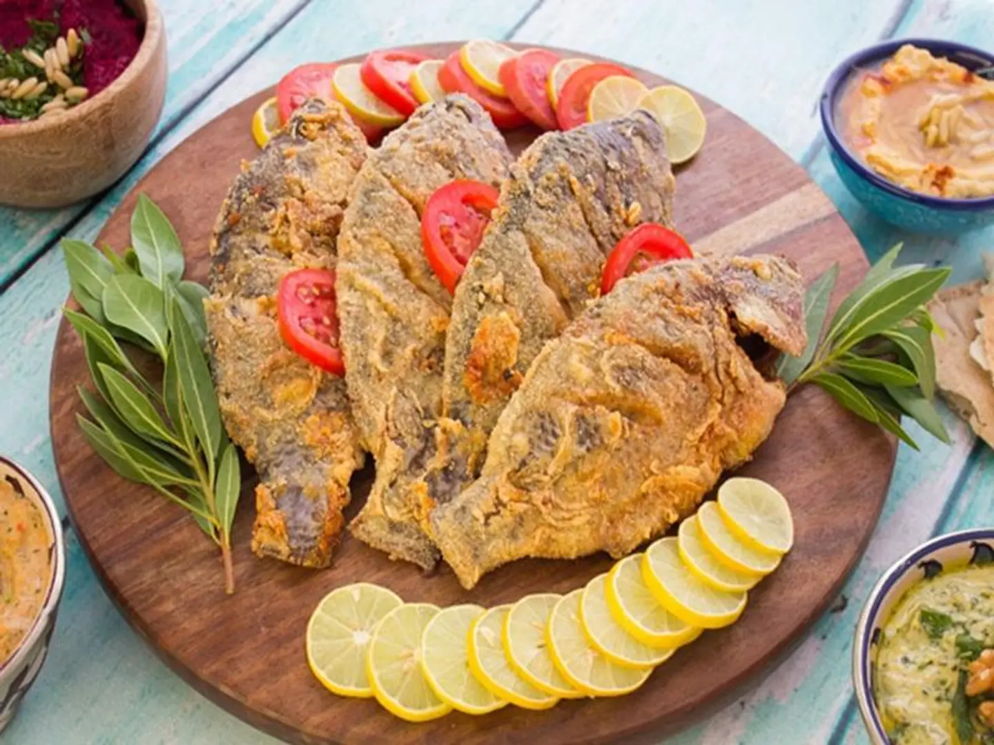 سمك بلطي - مقلي