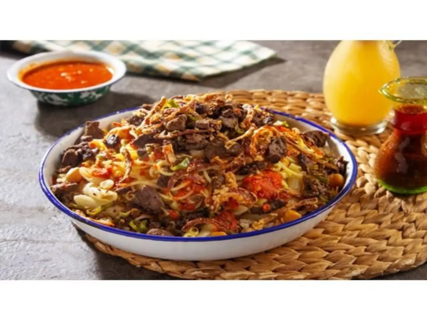 Koshari With Liver Dish - Small