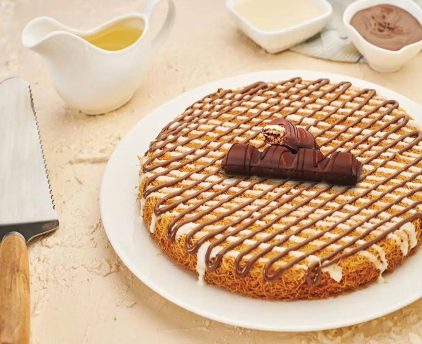 كنافة كندر - وسط