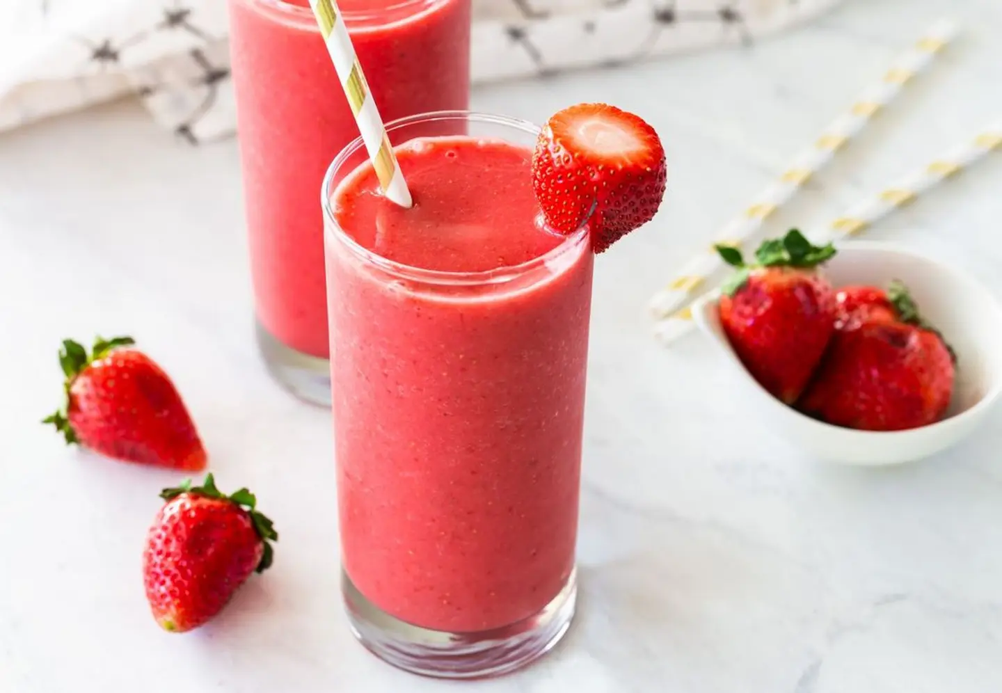 Strawberry Smoothie - Small Cup