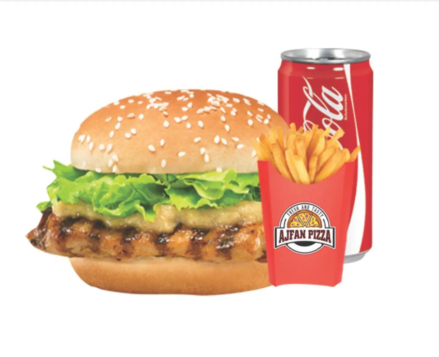 برجر دجاج مشوي - عادي