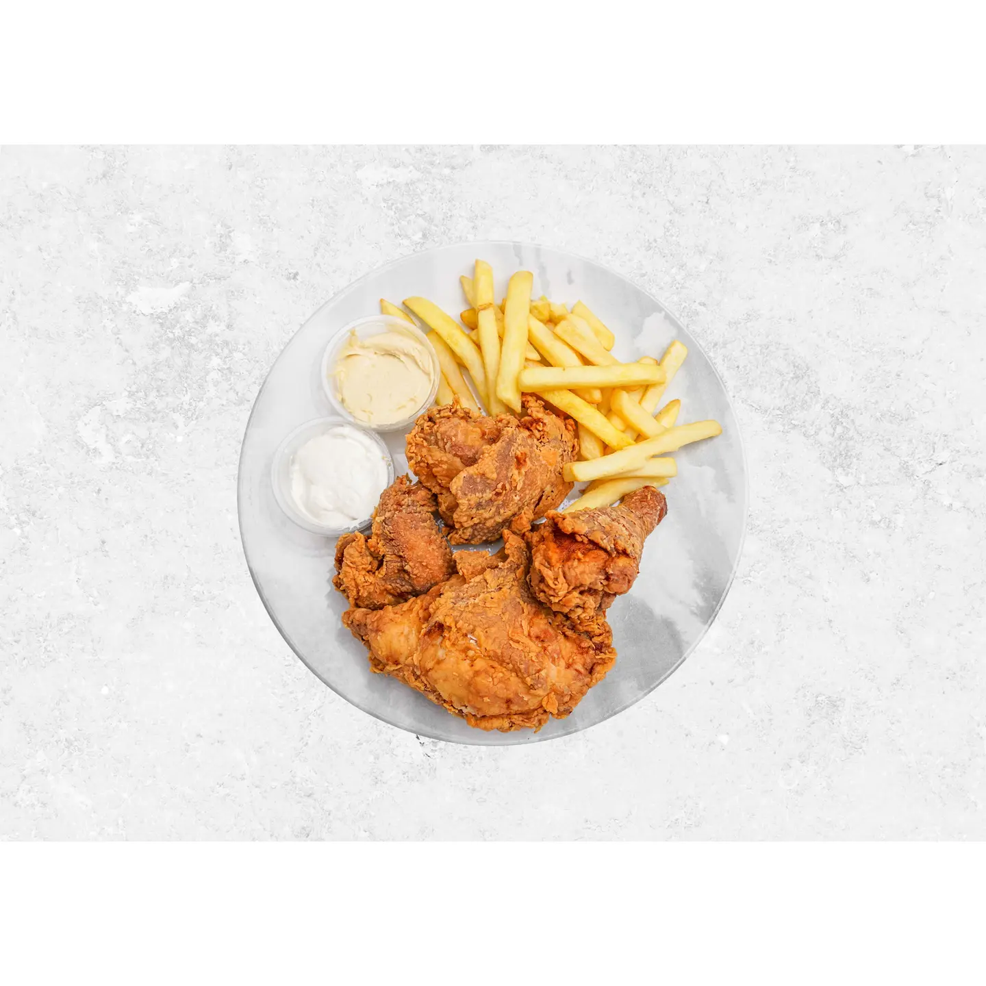 بروستد دجاج - نصف