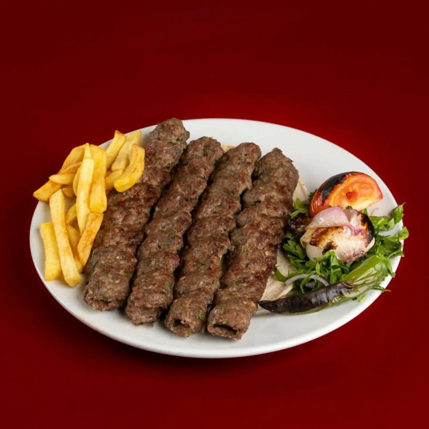 Lamb Kebab - For One Person