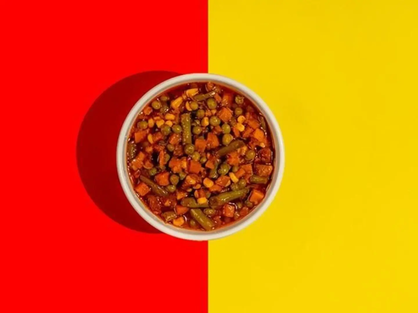 مرق خضار - صغير