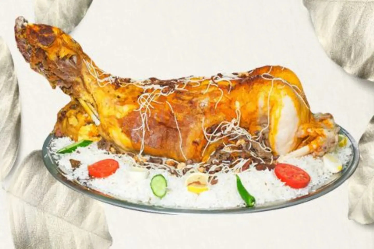 Robu Harri Lamb With Mathlutha Rice - Quarter