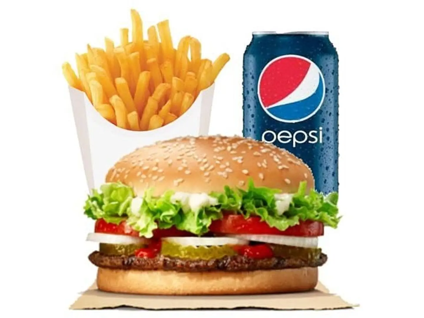 وجبة برجر بقري - صغير