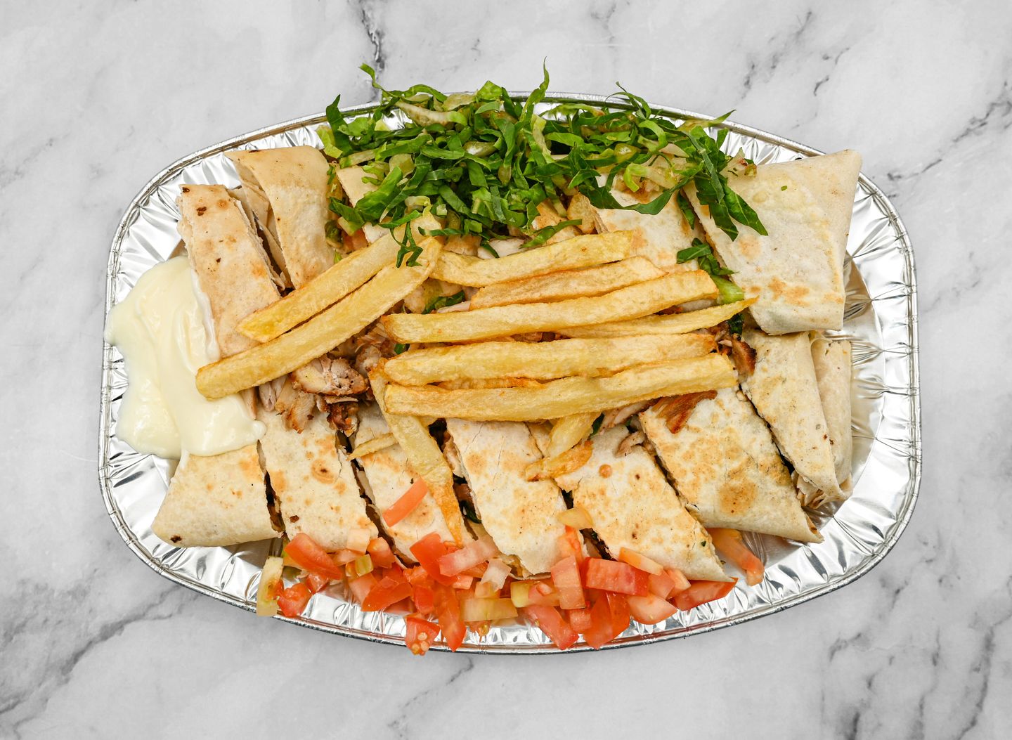 Small Arabic Plate - With Cheese