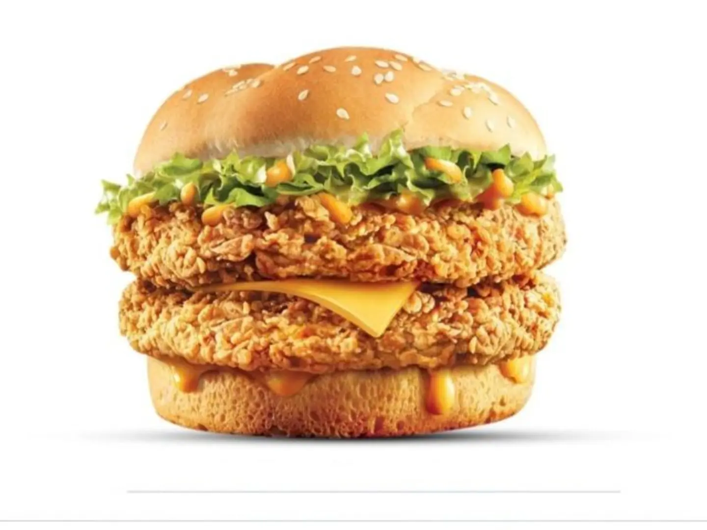 Double Zinger Burger Sandwich - Regular