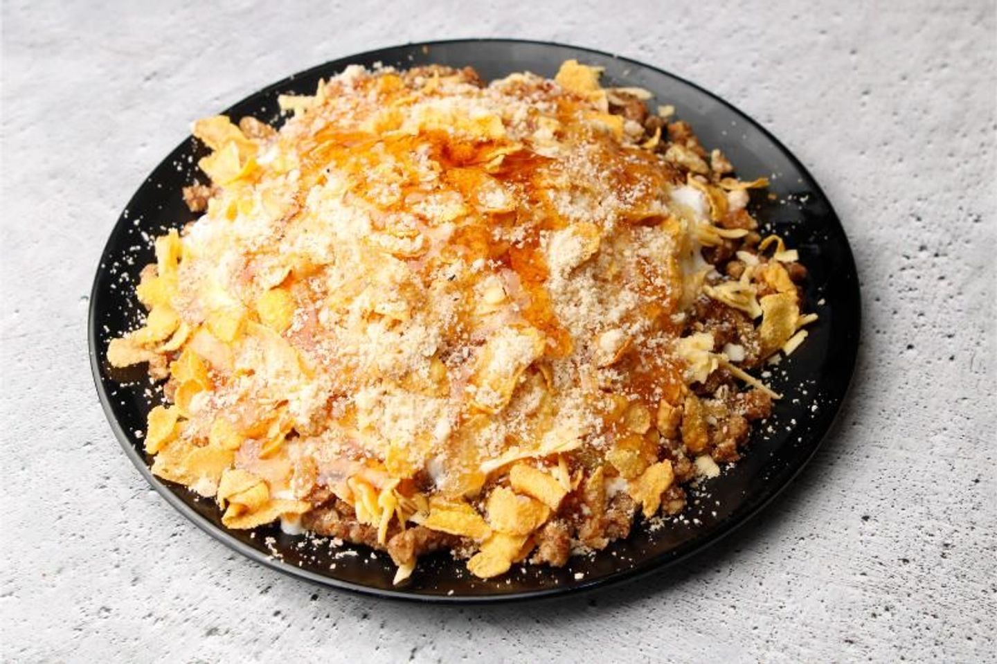 Areekah With Cheese, Cream And Corn Flakes - Small