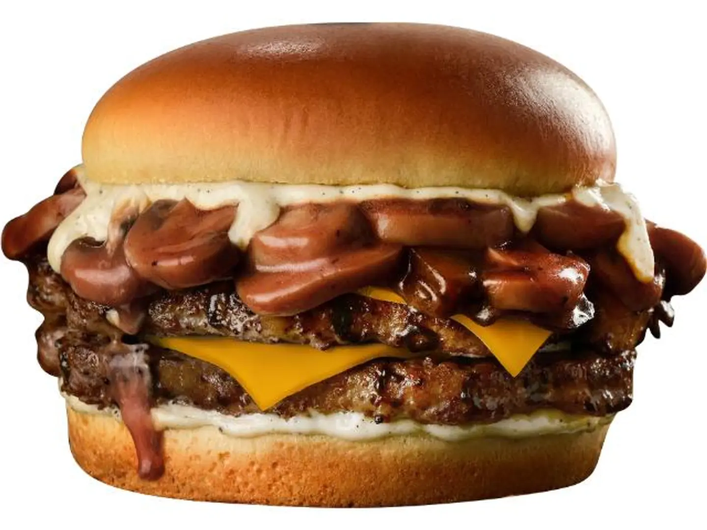 مشروم برجر لحم - سنقل