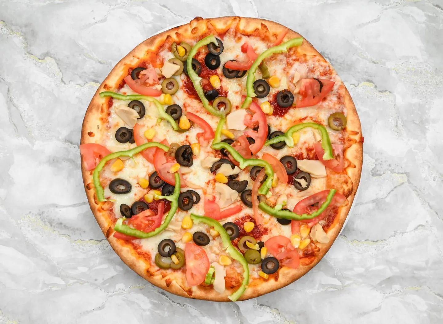 Vegetable Pizza - Small