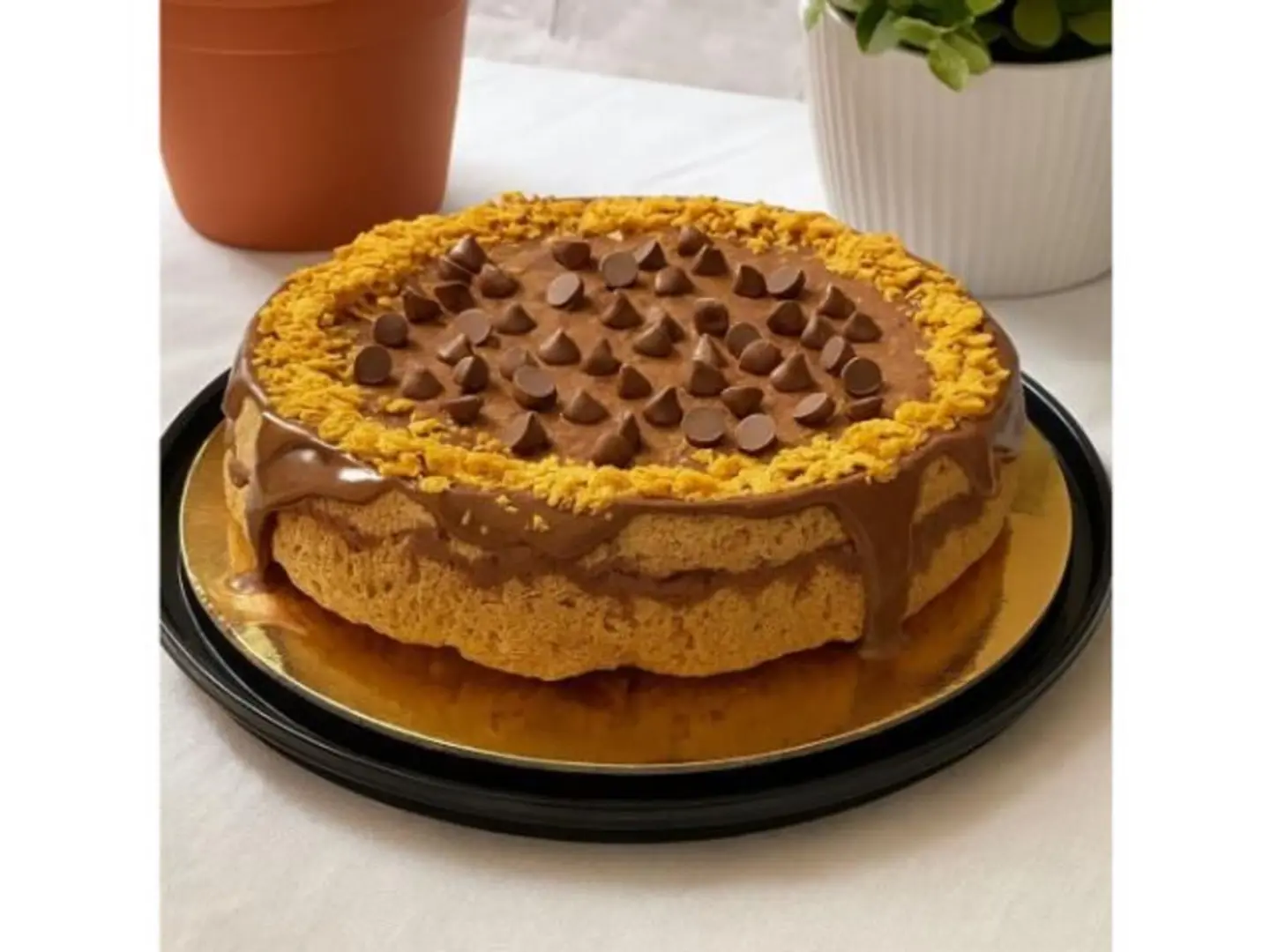 كيكة كوكيز - اربعة انش تكفي من شخصين الى اربع اشخاص