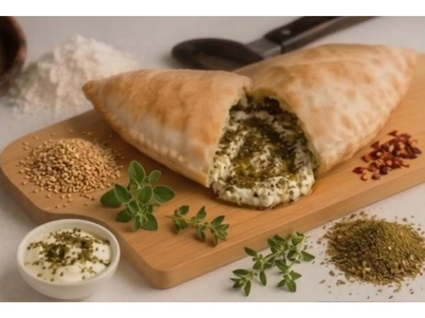 Labneh And Thyme Pie - Medium