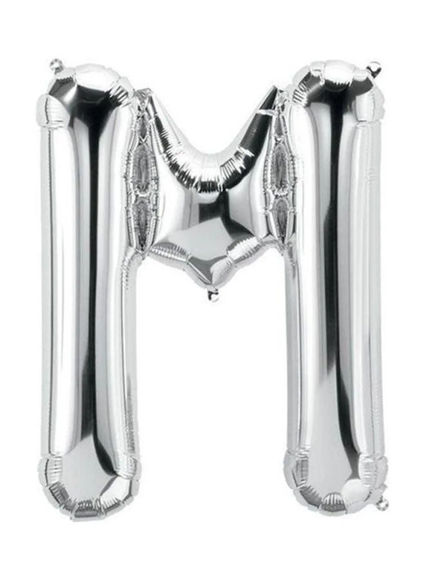 Balloon With The Letter N - Silver