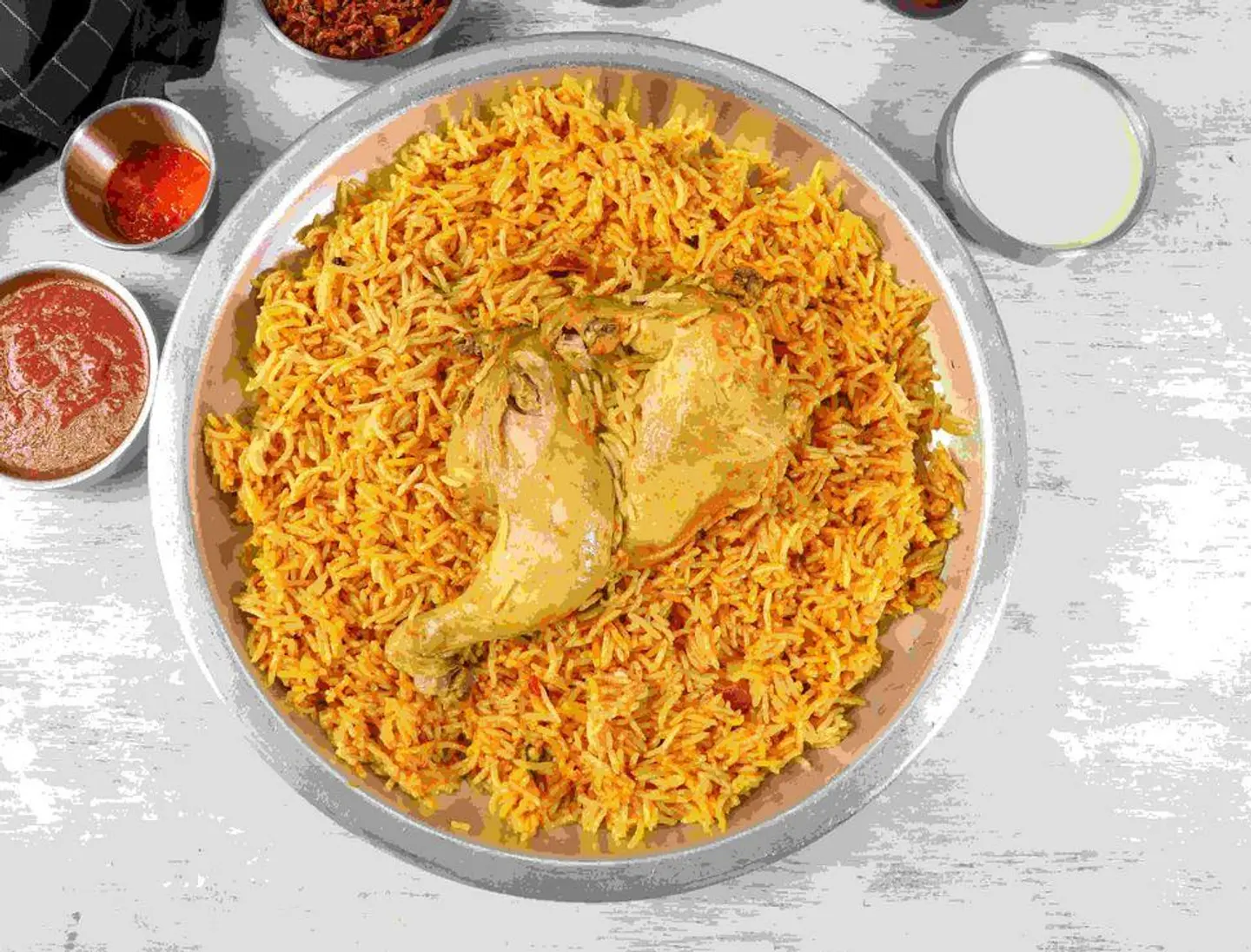 مضغوط أحمر - نص حبة دجاج