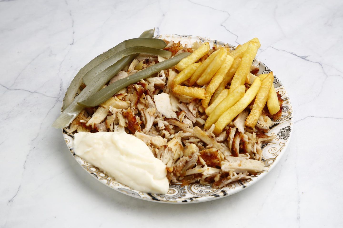 صحن شاورما - صغير