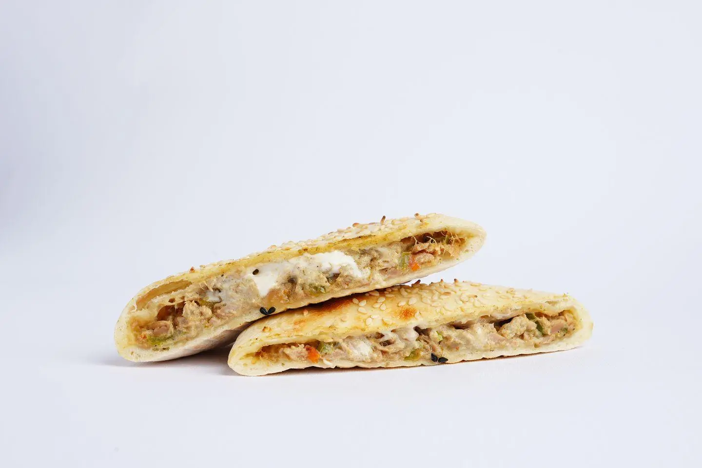 Cooked Tuna With Cheese - Half