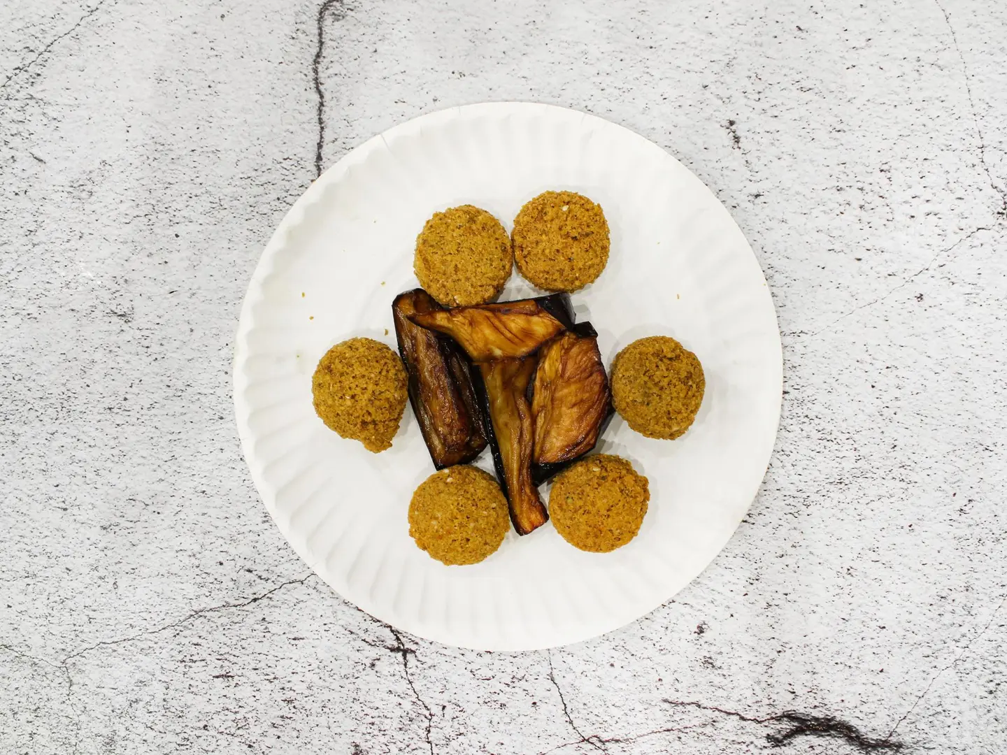 صحن فلافل مشكل - صغير