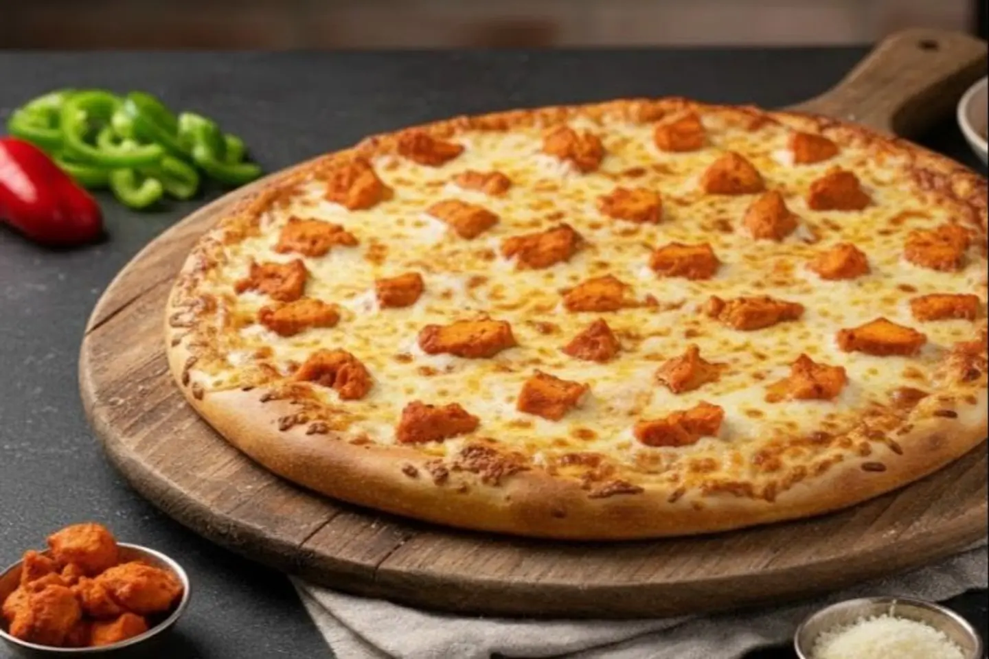 بيتزا دجاج - صغير