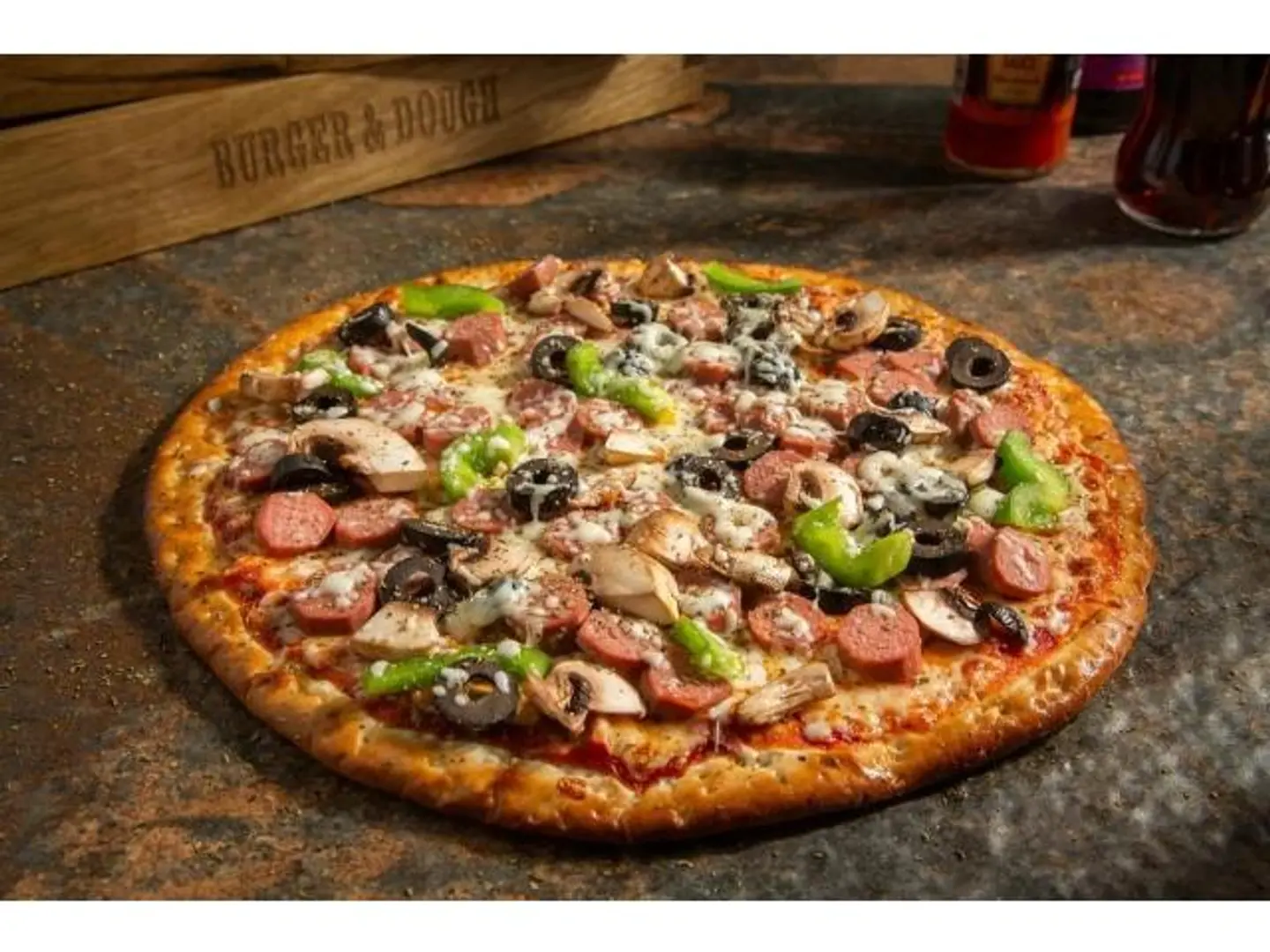 Hot Dog Pizza - Medium