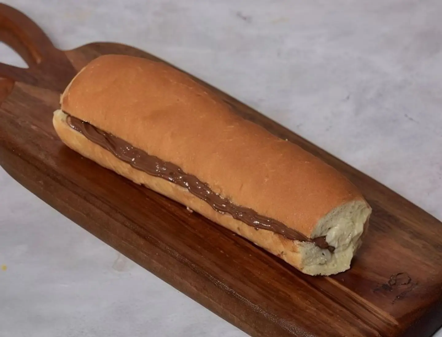 Nutella Sandwich - Half