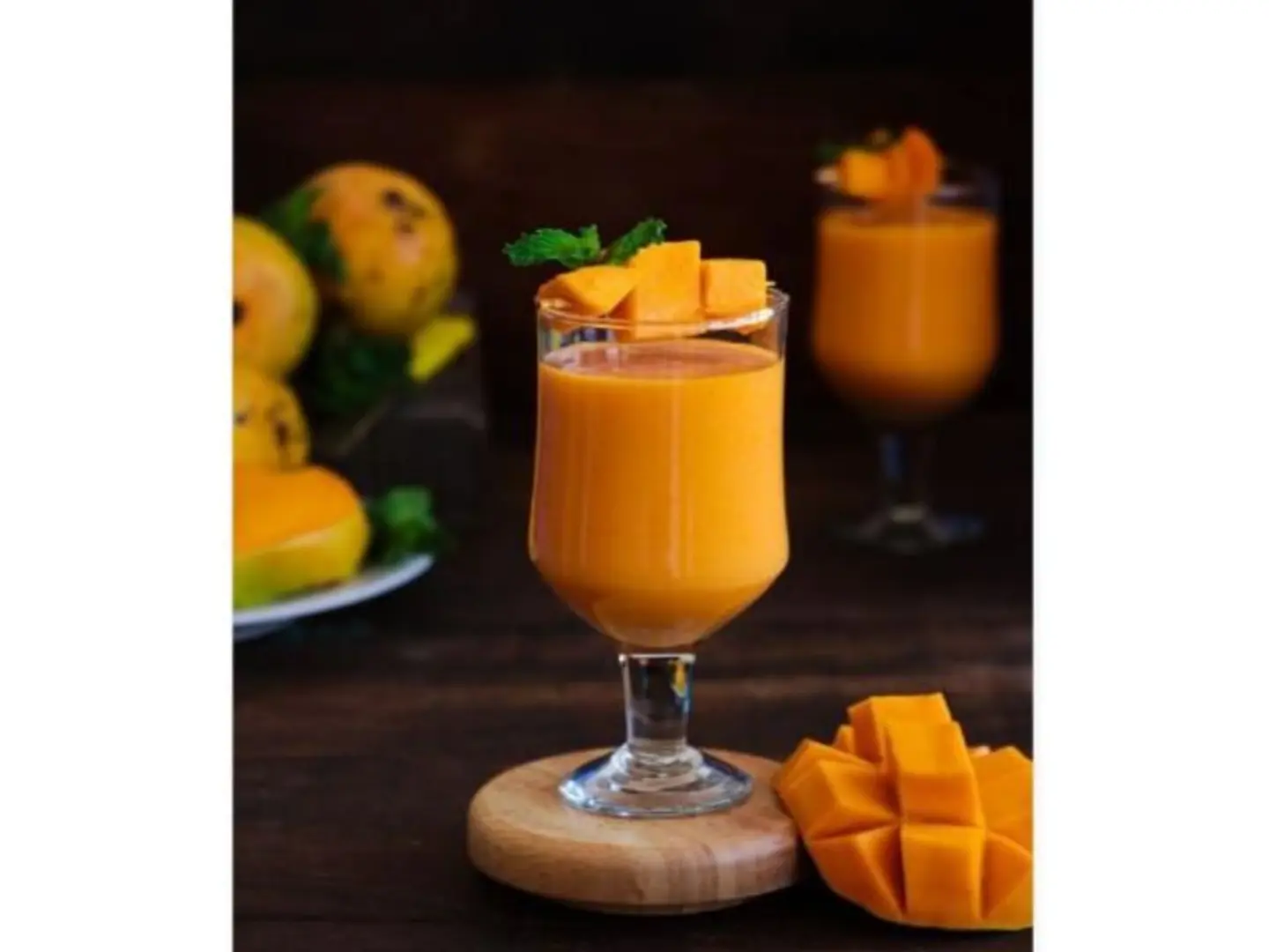 عصير مانجو بالحليب - كبير