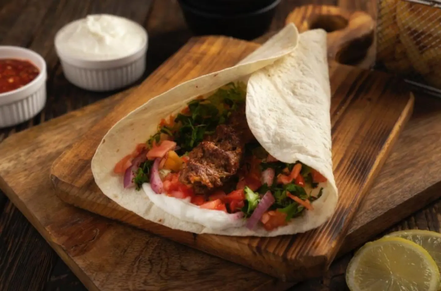 Fresh Meat Kebab - Meal