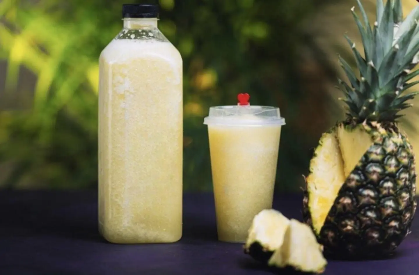 عصير أناناس - وسط