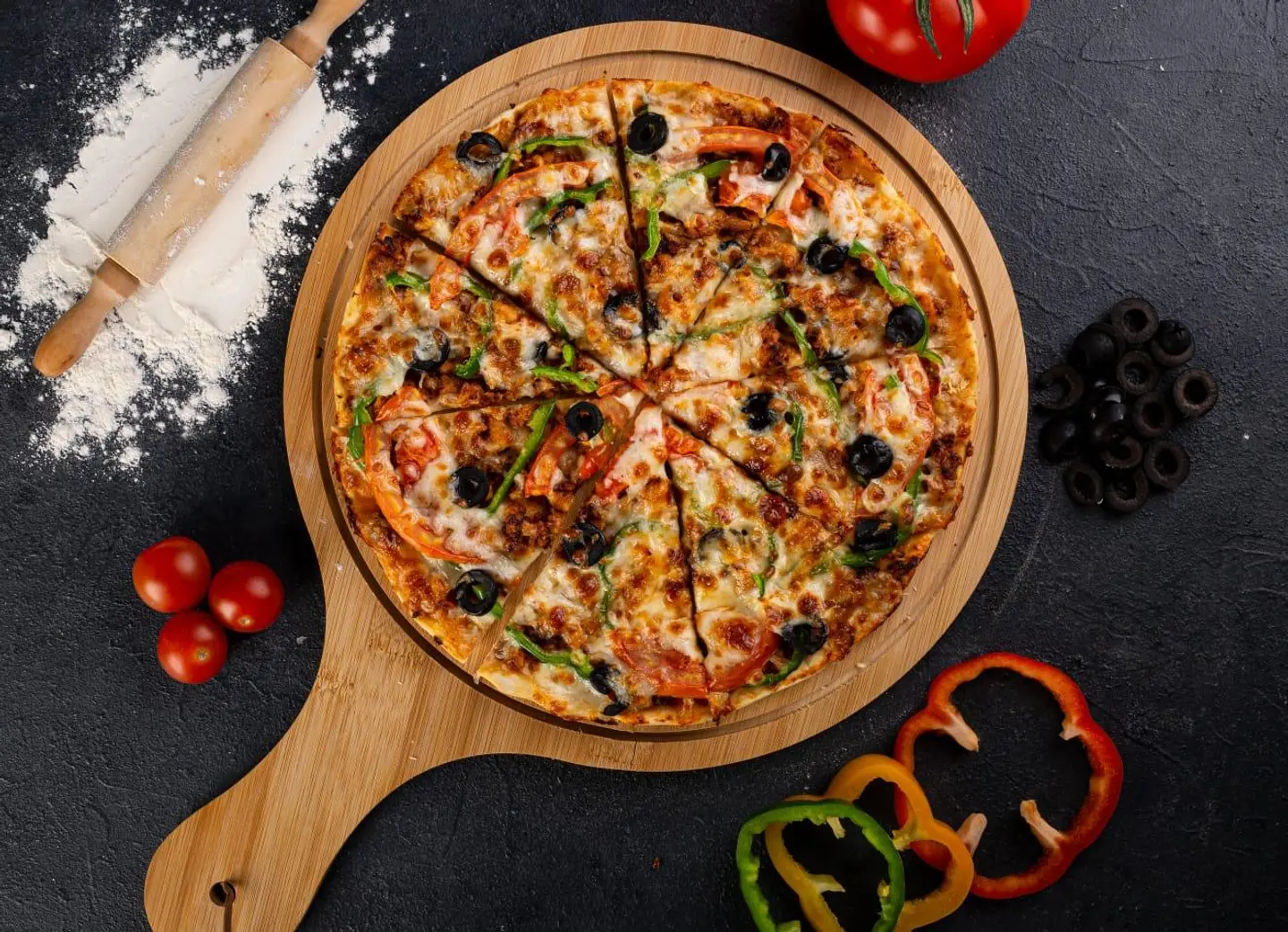 Vegetable Pizza - Small