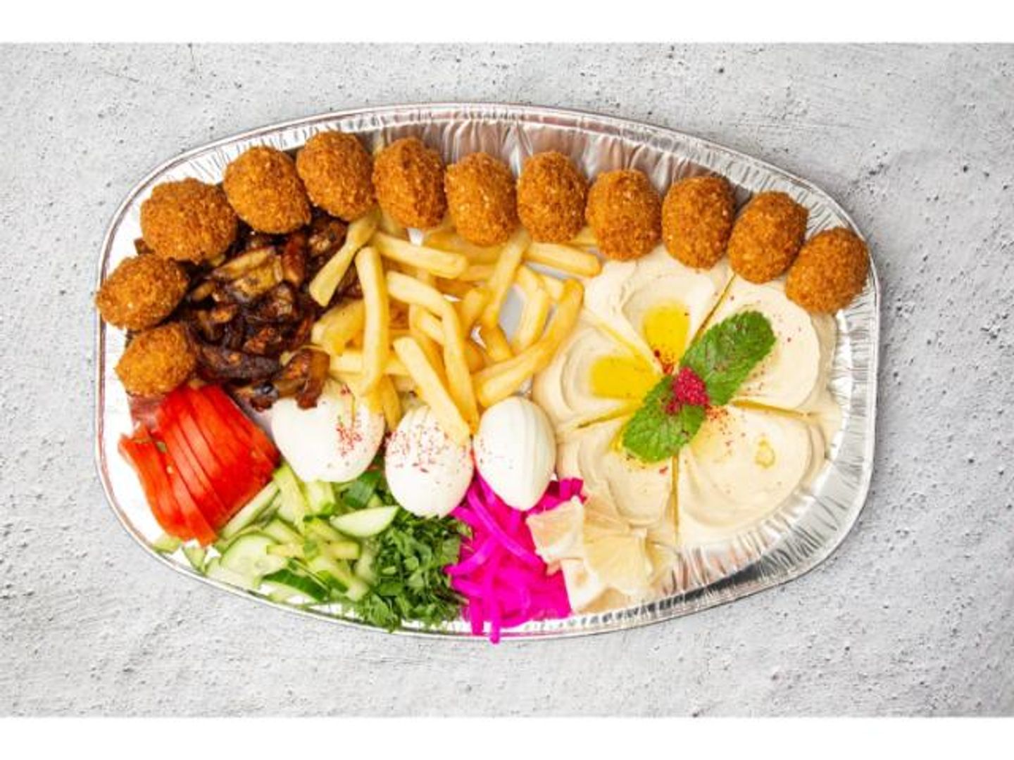صحن مشكل - صغير