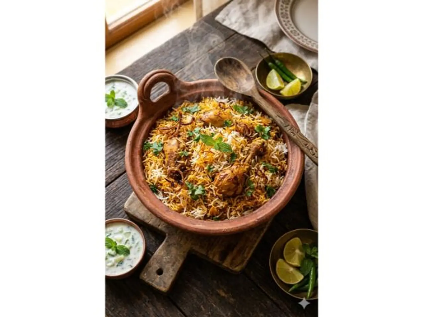 دجاج دوم برياني - سنجل