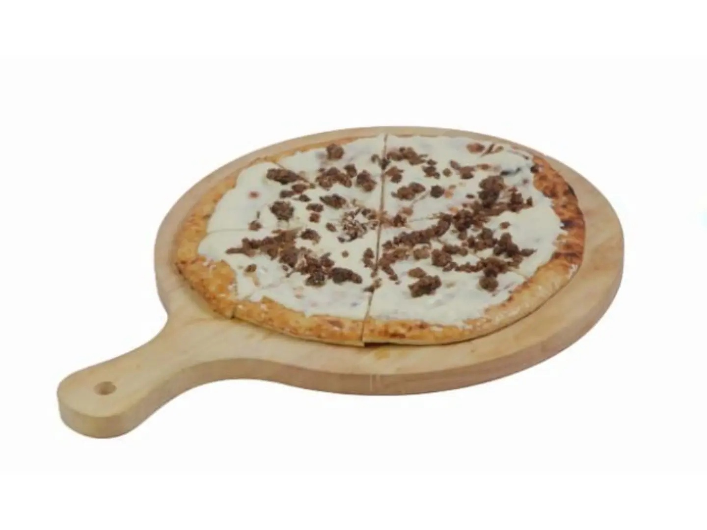 منقوشة لبنة وقاورما - عجين أبيض