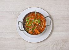 كاري لحم