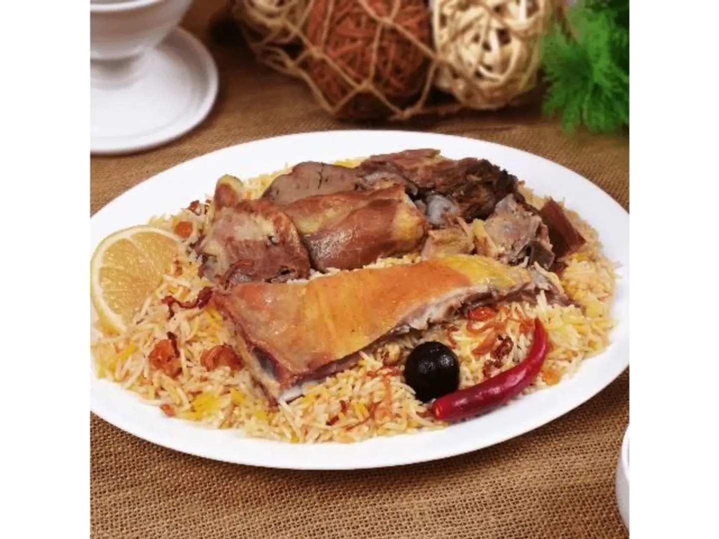 لحم مندي تيس بلدي - لشخص واحد