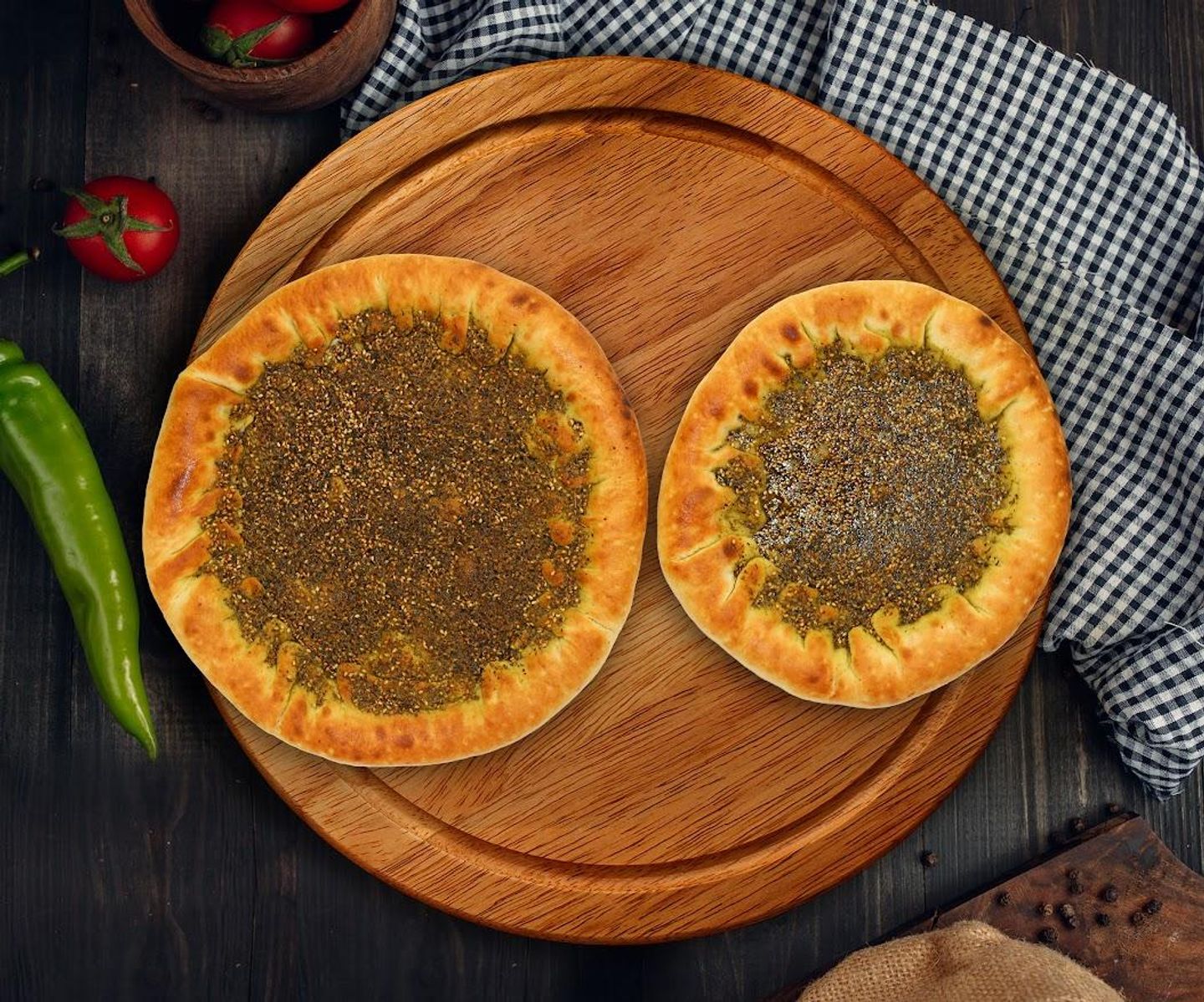 Thyme Stuffed With Cheese - Round
