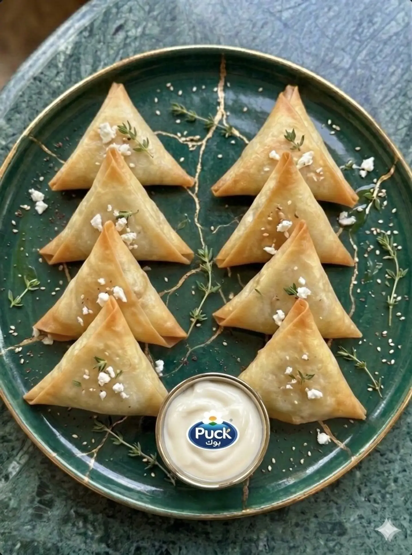 Crunchy Cheese Sambosa - 8pcs