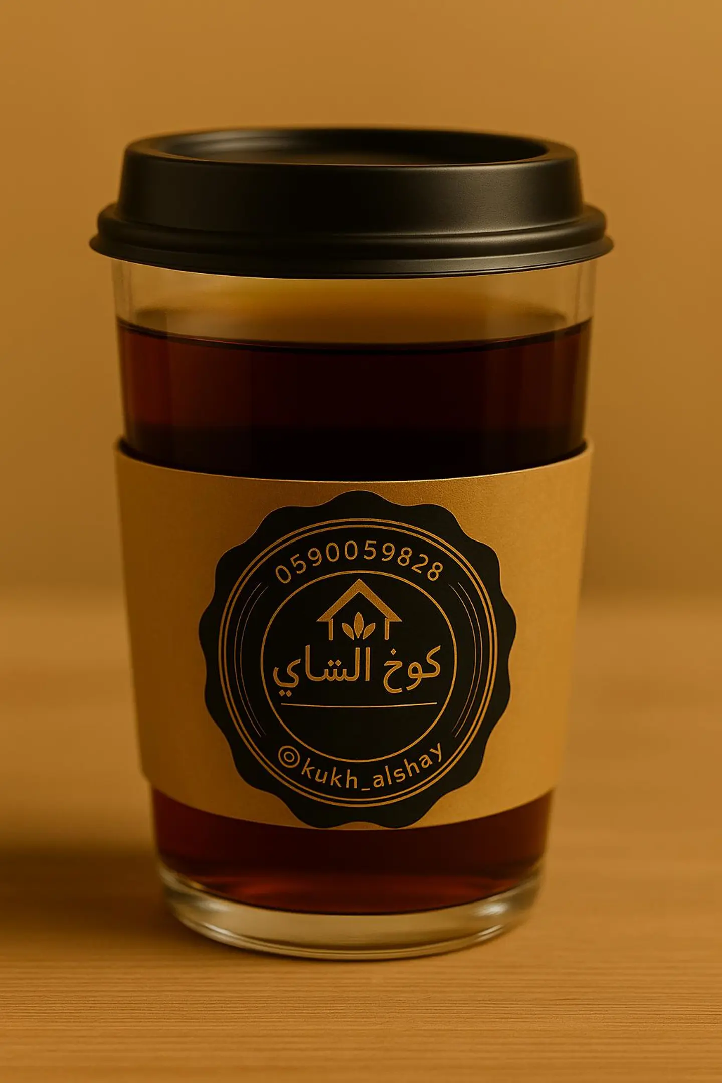 شاي أحمر - صغير ورقي