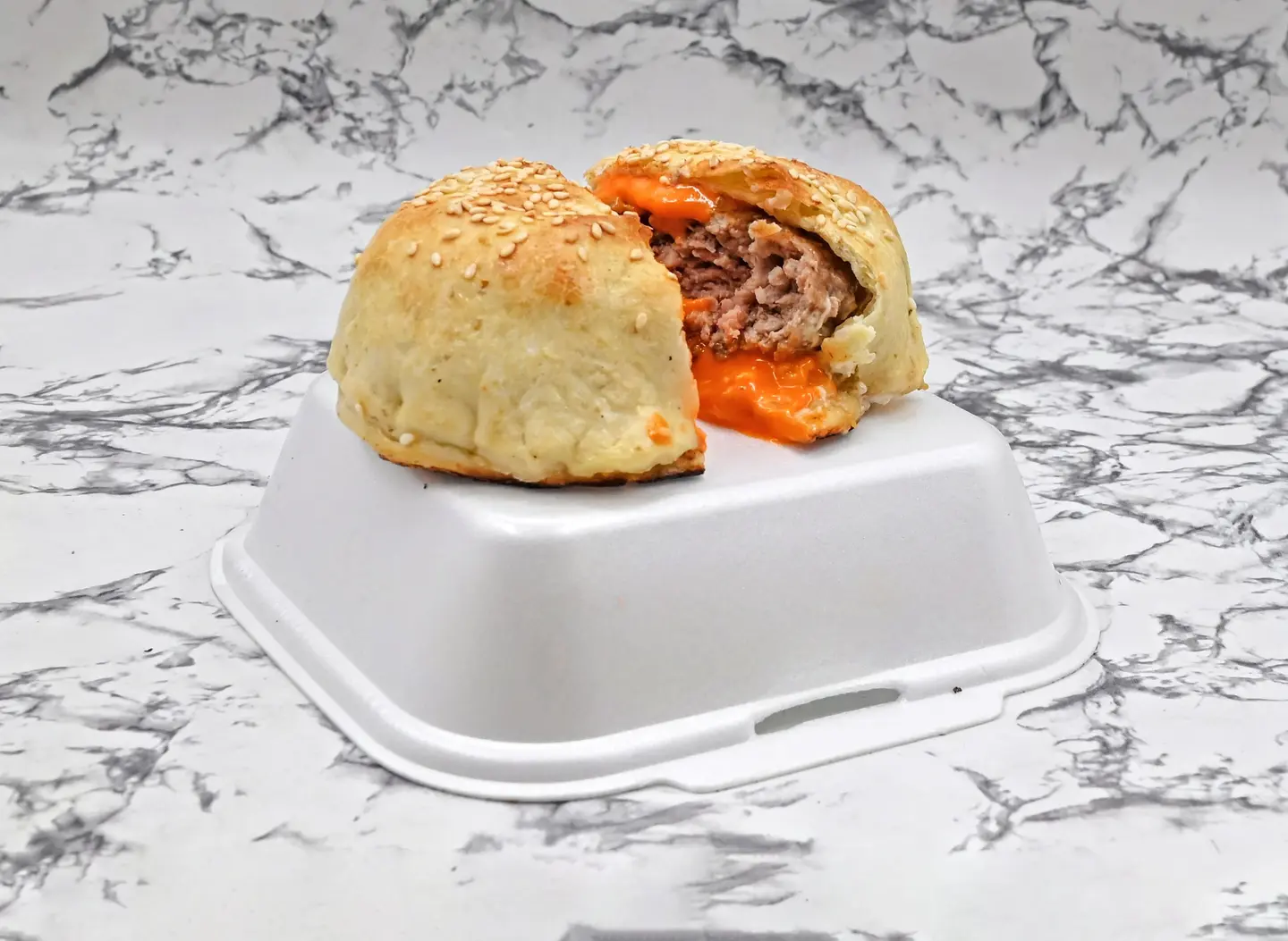 Oven Baked Chicken Burger - Single