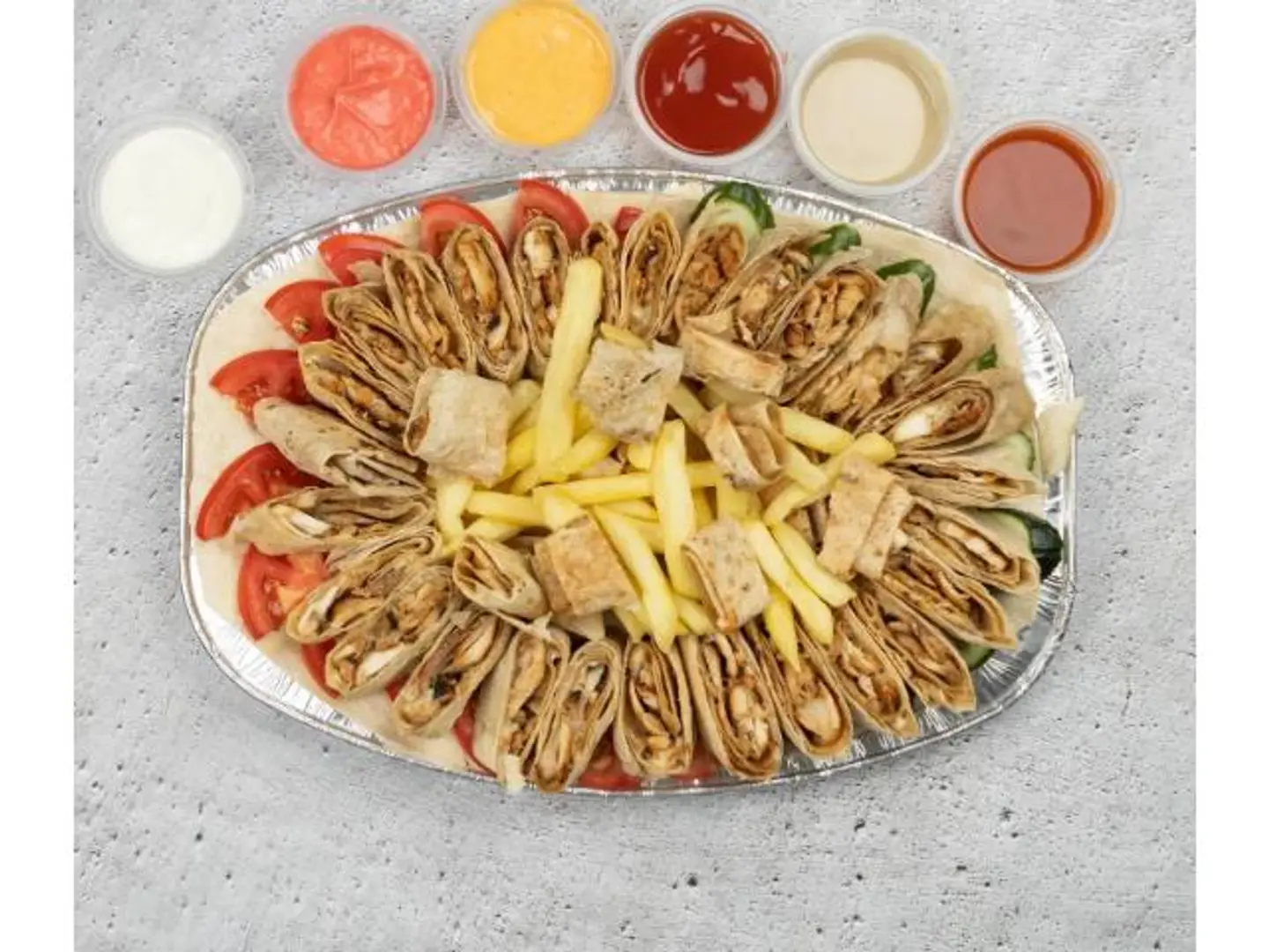 صحن شاميات لوزينة - صغير