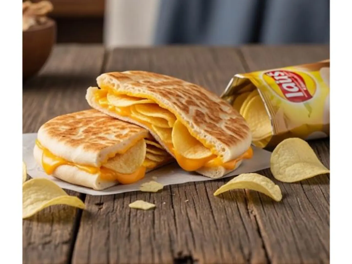 Cheese With Lay's Cheese - Small