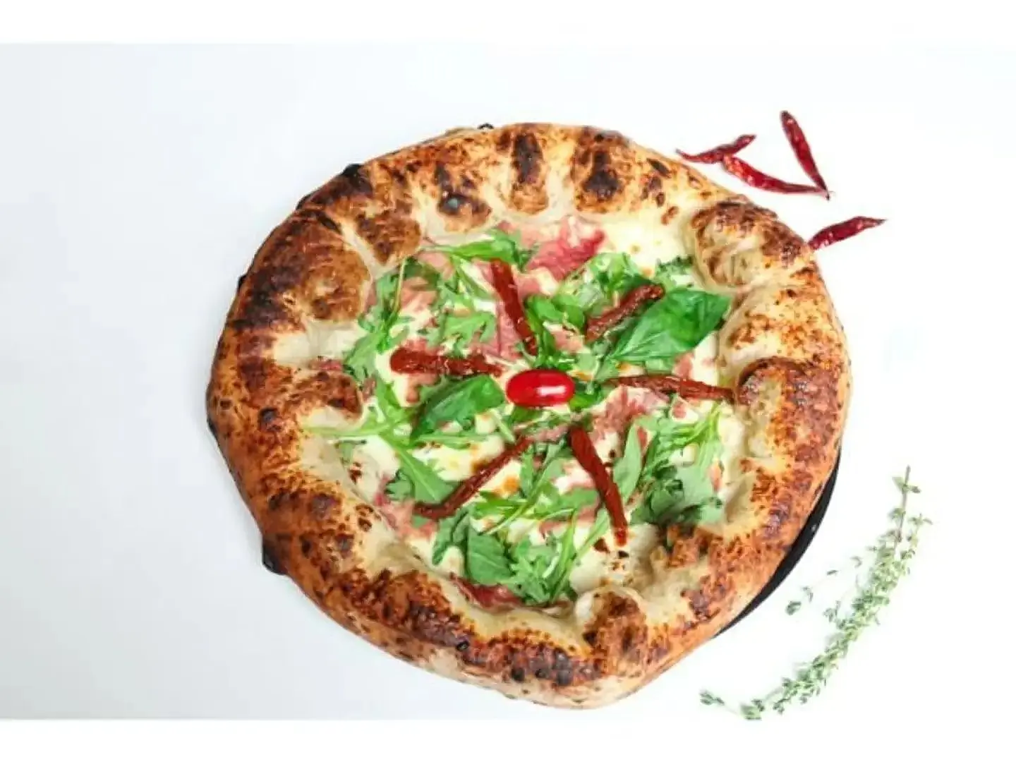 Neapolitan Alfredo Pizza - Medium