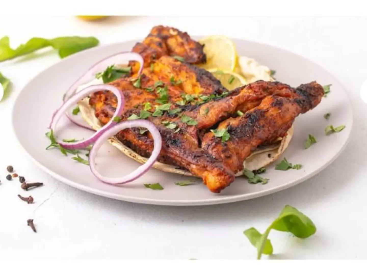 نصف دجاج على الفحم - ربع كيلو