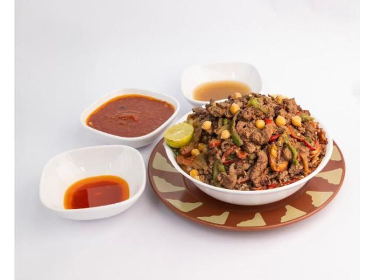 Koshari With Liver - Medium