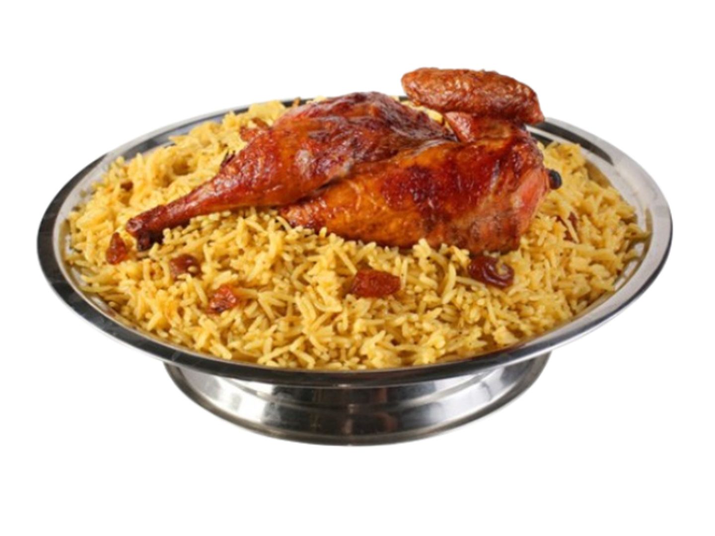 Half Chicken With Rice - Grill