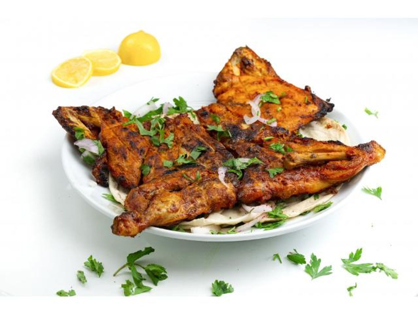 دجاج مضبي سادة - ربع دجاجة