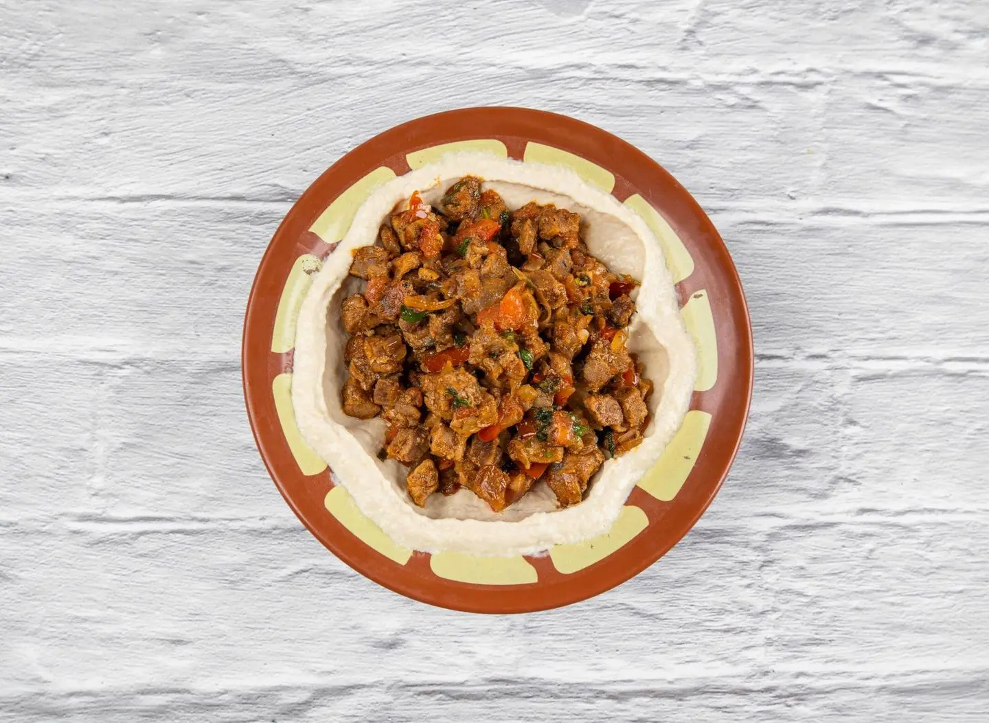 Hummus With Meat - Small